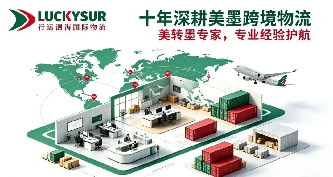 行运泗海美转墨跨境物流